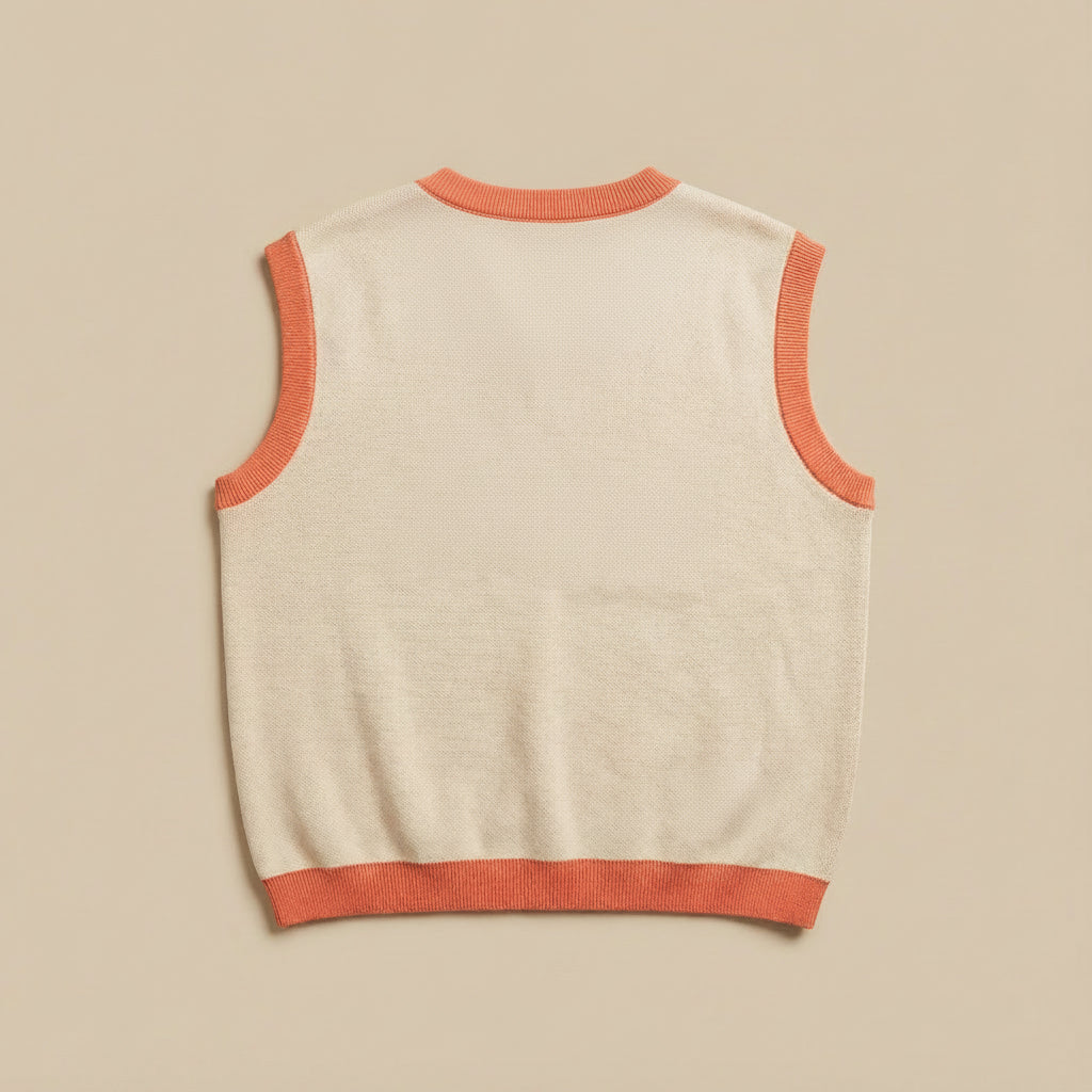 Adonai Peach & Cream Vest