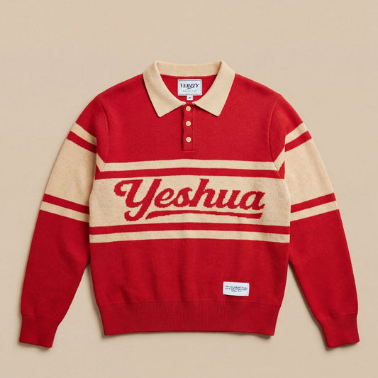 Yeshua Red Polo