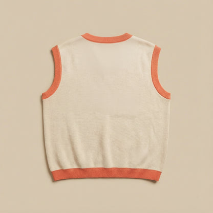 Adonai Peach & Cream Vest